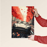 Aston Martin V12 Vantage - Autumn Drive Poster